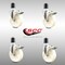 Service Caster 5 Inch 316SS Nylon Wheel Swivel 1-7/8 Inch Expanding Stem Caster Set Lock Brake SCC-SS316TTLEX20S514-NYS-178-4 - alternate 4